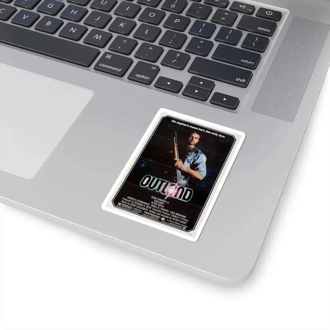 Outland 1981 Movie Poster - STICKER Vinyl Kiss-Cut Decal - The Sticker Space