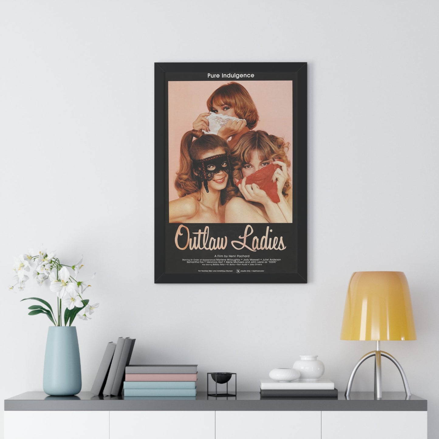 OUTLAW LADIES 1981 - Framed Movie Poster-The Sticker Space