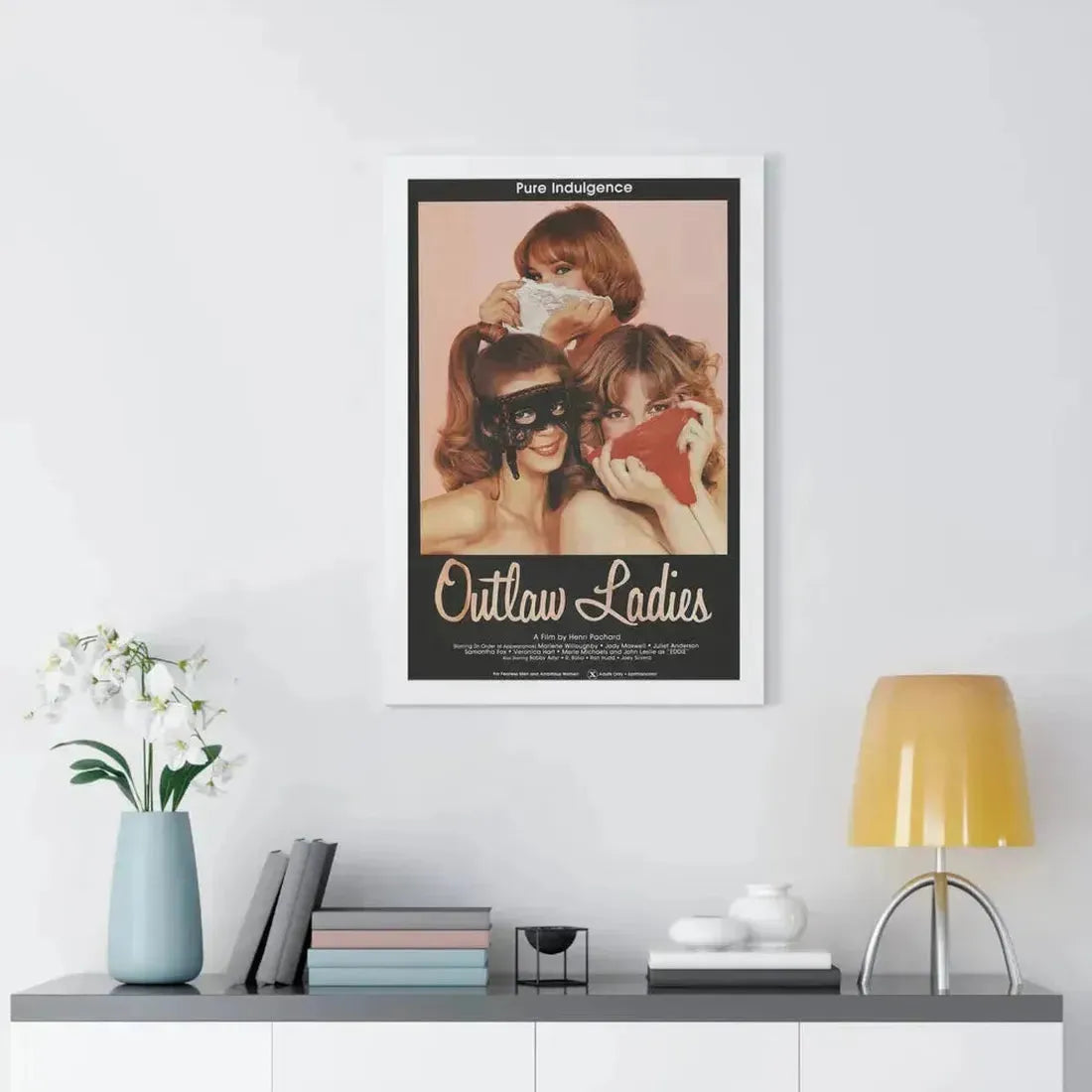 OUTLAW LADIES 1981 - Framed Movie Poster - The Sticker Space