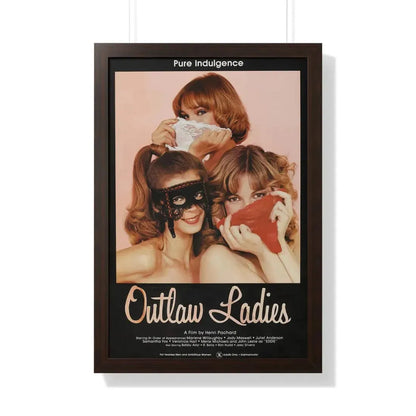 OUTLAW LADIES 1981 - Framed Movie Poster - The Sticker Space