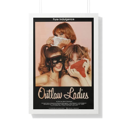 OUTLAW LADIES 1981 - Framed Movie Poster - The Sticker Space