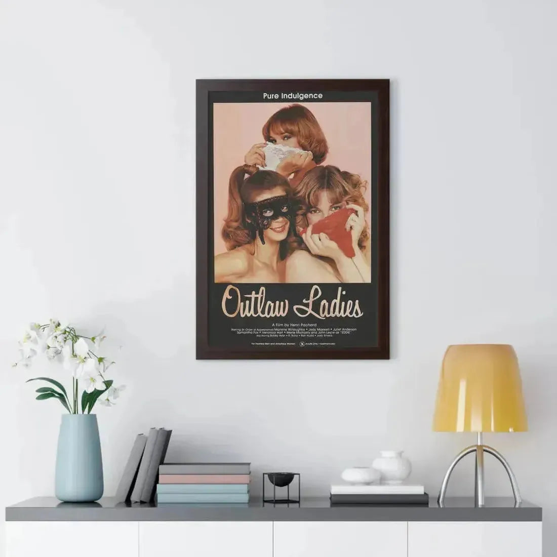 OUTLAW LADIES 1981 - Framed Movie Poster - The Sticker Space