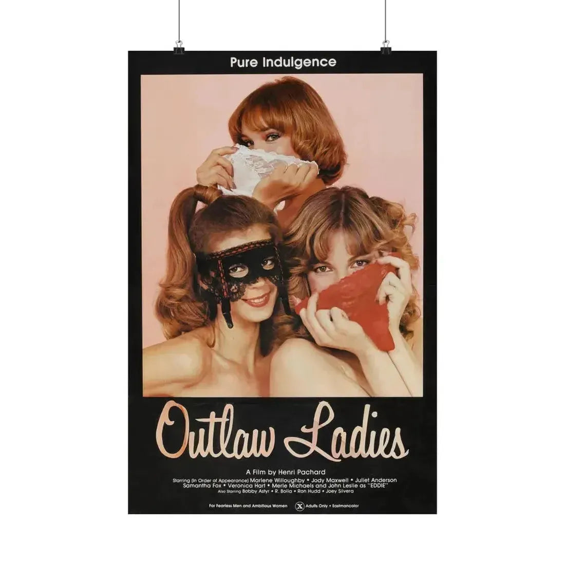 OUTLAW LADIES 1981 - Paper Movie Poster 20″ x 30″ Matte - The Sticker Space