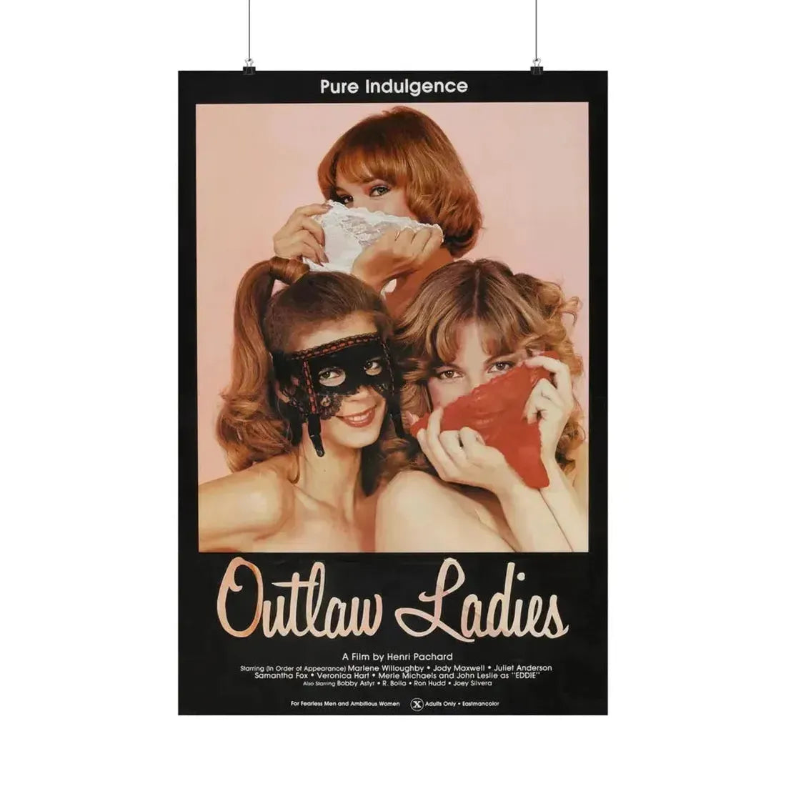OUTLAW LADIES 1981 - Paper Movie Poster 24″ x 36″ Matte - The Sticker Space