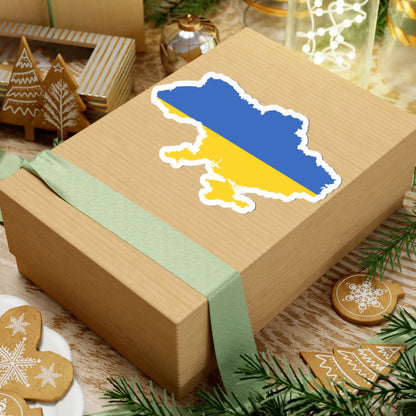 Outline of Ukraine (Ukraine) STICKER Vinyl Kiss-Cut Decal - The Sticker Space