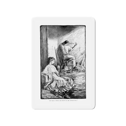 Outposts Of Empire (2), McClure's Magazine, July 1909 (Magazine Illustration) Refrigerator Magnet - The Sticker Space