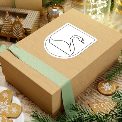 Ovanåker socken vapen (Sweden) (Coat of Arms) STICKER Vinyl Kiss-Cut Decal - The Sticker Space