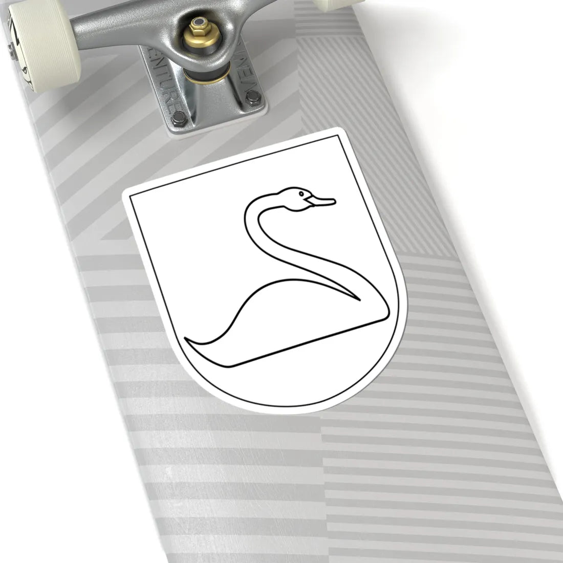 Ovanåker socken vapen (Sweden) (Coat of Arms) STICKER Vinyl Kiss-Cut Decal - The Sticker Space