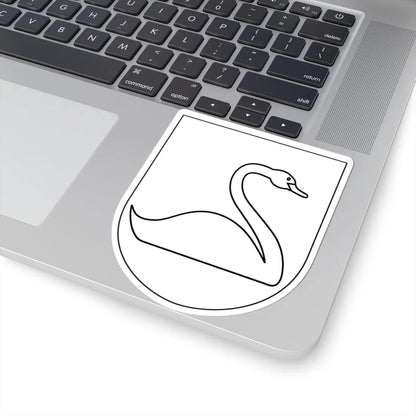 Ovanåker socken vapen (Sweden) (Coat of Arms) STICKER Vinyl Kiss-Cut Decal - The Sticker Space