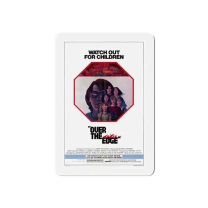 OVER THE EDGE 1979 Movie Poster - Refrigerator Magnet 4 Inch Die-Cut - The Sticker Space