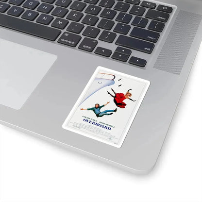 Overboard 1987 Movie Poster - STICKER Vinyl Kiss-Cut Decal - The Sticker Space