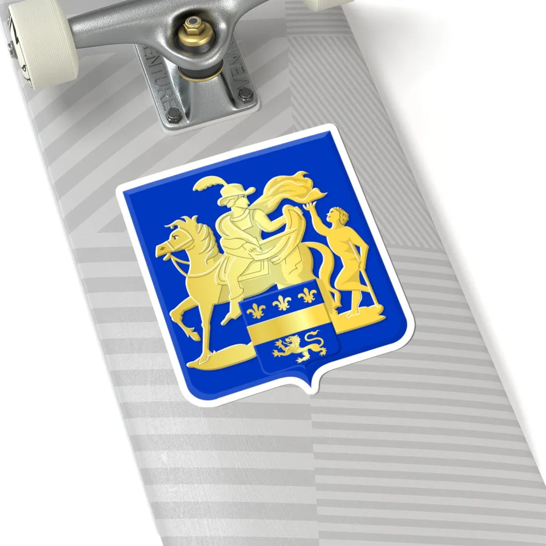 Overijse wapen (Belgium) (Coat of Arms) STICKER Vinyl Kiss-Cut Decal - The Sticker Space