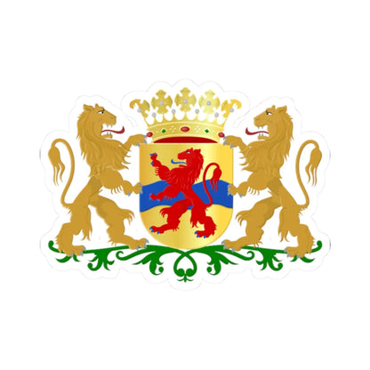 Overijssel wapen (Netherlands) (Coat of Arms) STICKER Vinyl Kiss-Cut Decal 2 Inch White - The Sticker Space