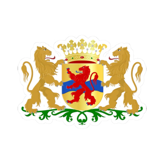 Overijssel wapen (Netherlands) (Coat of Arms) STICKER Vinyl Kiss-Cut Decal 2 Inch White - The Sticker Space
