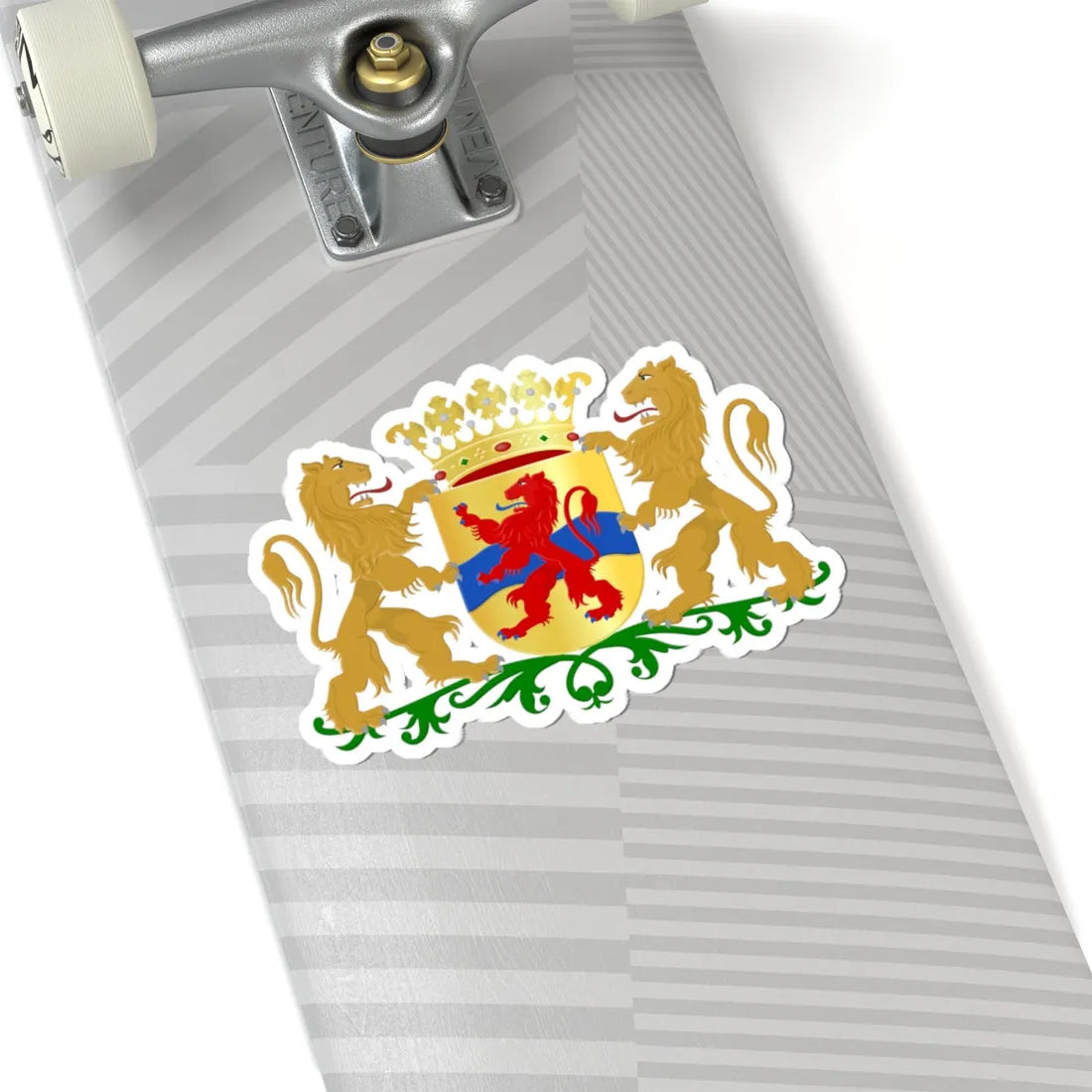 Overijssel wapen (Netherlands) (Coat of Arms) STICKER Vinyl Kiss-Cut Decal - The Sticker Space