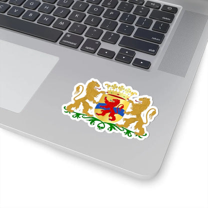 Overijssel wapen (Netherlands) (Coat of Arms) STICKER Vinyl Kiss-Cut Decal - The Sticker Space