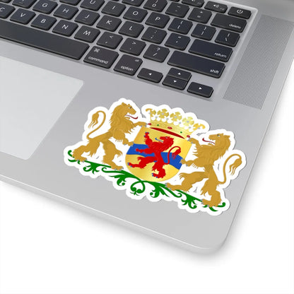 Overijssel wapen (Netherlands) (Coat of Arms) STICKER Vinyl Kiss-Cut Decal - The Sticker Space