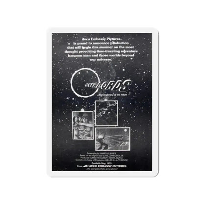 OVERLORDS 1979 Movie Poster - Refrigerator Magnet 2 Inch Die-Cut - The Sticker Space