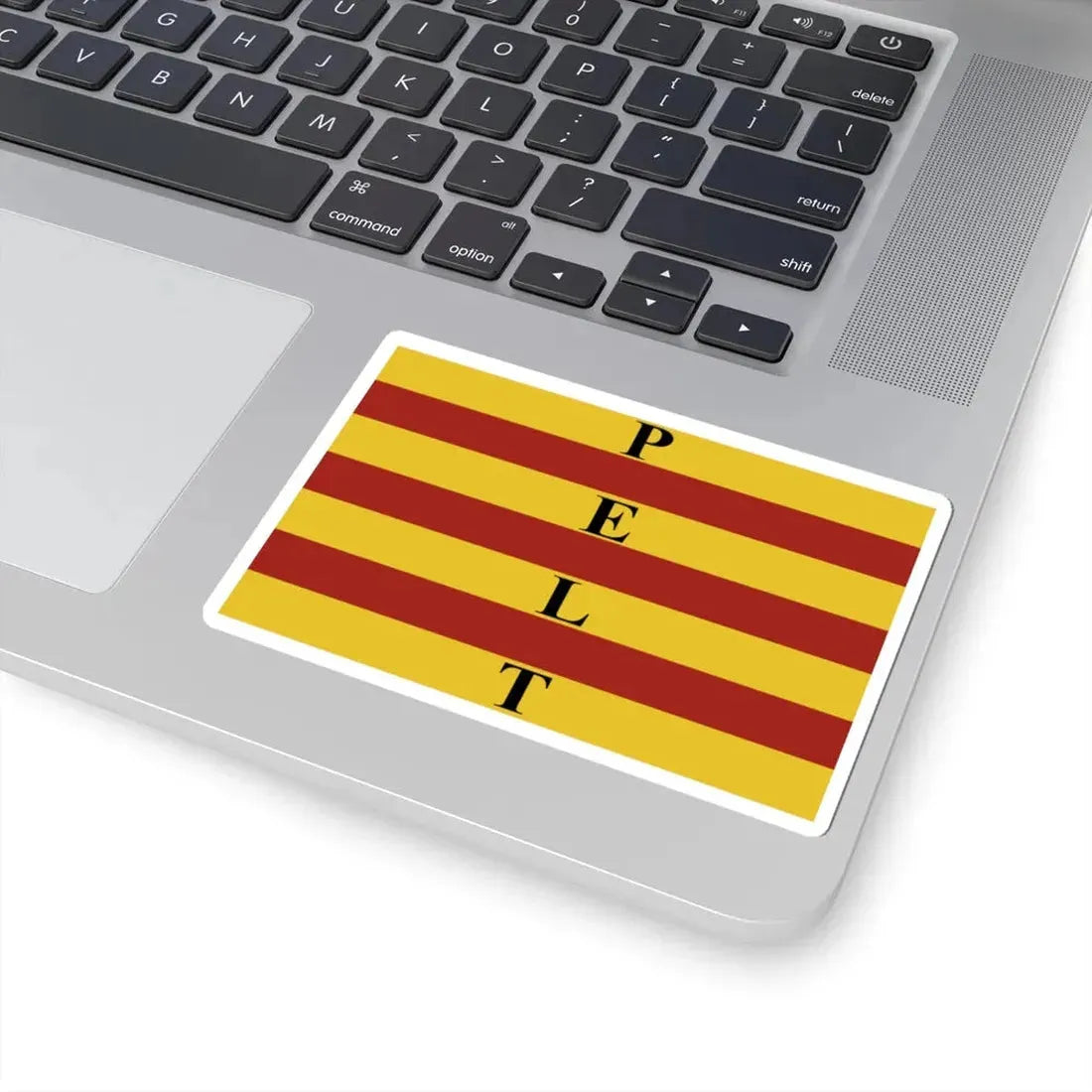 Overpelt vlag (Belgium) STICKER Vinyl Kiss-Cut Decal - The Sticker Space