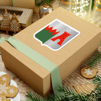 Overschie wapen (Netherlands) (Coat of Arms) STICKER Vinyl Kiss-Cut Decal - The Sticker Space