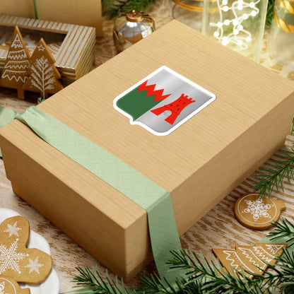 Overschie wapen (Netherlands) (Coat of Arms) STICKER Vinyl Kiss-Cut Decal - The Sticker Space