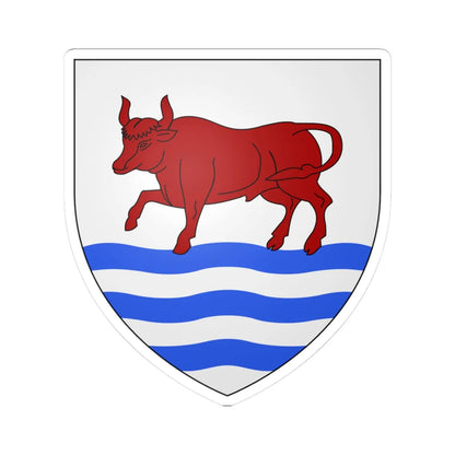 Oxford - Coat of Arms (England) (Coat of Arms) STICKER Vinyl Kiss-Cut Decal 3 Inch White - The Sticker Space