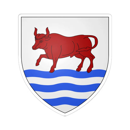 Oxford - Coat of Arms (England) (Coat of Arms) STICKER Vinyl Kiss-Cut Decal 6 Inch White - The Sticker Space