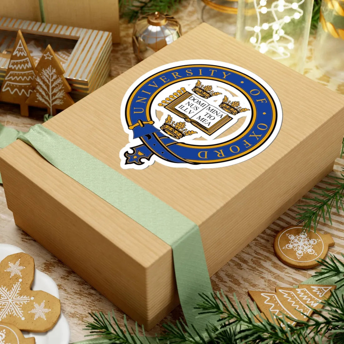 Oxford (England) (Coat of Arms) STICKER Vinyl Kiss-Cut Decal - The Sticker Space