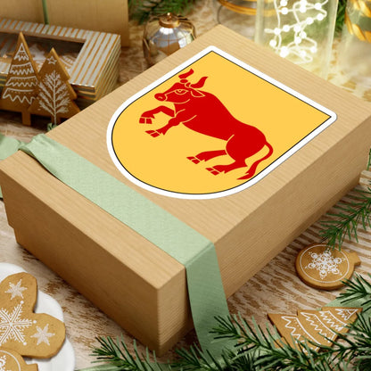 Oxie vapen (Sweden) (Coat of Arms) STICKER Vinyl Kiss-Cut Decal - The Sticker Space