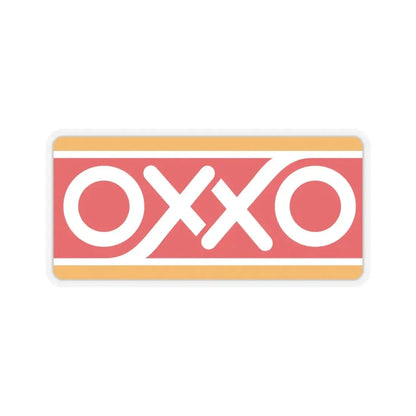 Oxxo Mexico (Logo) STICKER Vinyl Kiss-Cut Decal 6 Inch Transparent - The Sticker Space