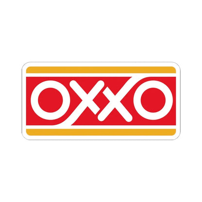 Oxxo Mexico (Logo) STICKER Vinyl Kiss-Cut Decal 6 Inch White - The Sticker Space