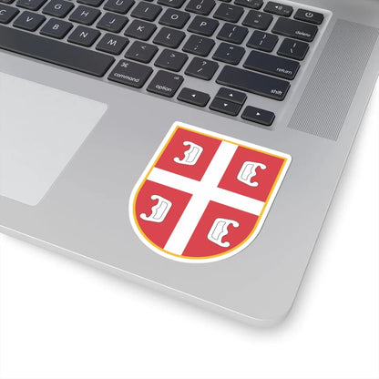 Oznaka pripadnosti 2 (Serbia) (Coat of Arms) STICKER Vinyl Kiss-Cut Decal - The Sticker Space