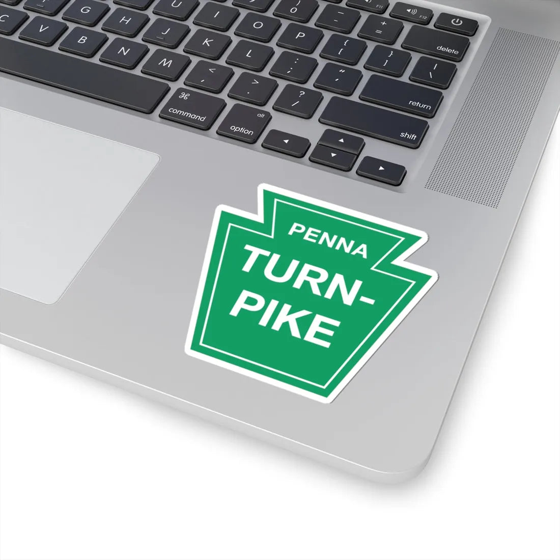 PA Turnpike Commission logo (Pennsylvania) (Road Sign) STICKER Vinyl Kiss-Cut Decal - The Sticker Space