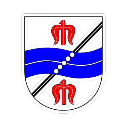 Pabradesherbas (Lithuania) (Coat of Arms) STICKER Vinyl Kiss-Cut Decal 3 Inch White - The Sticker Space