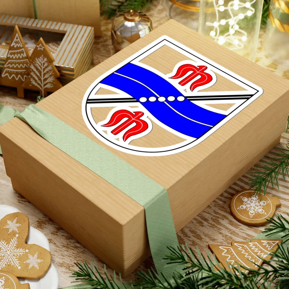 Pabradesherbas (Lithuania) (Coat of Arms) STICKER Vinyl Kiss-Cut Decal - The Sticker Space