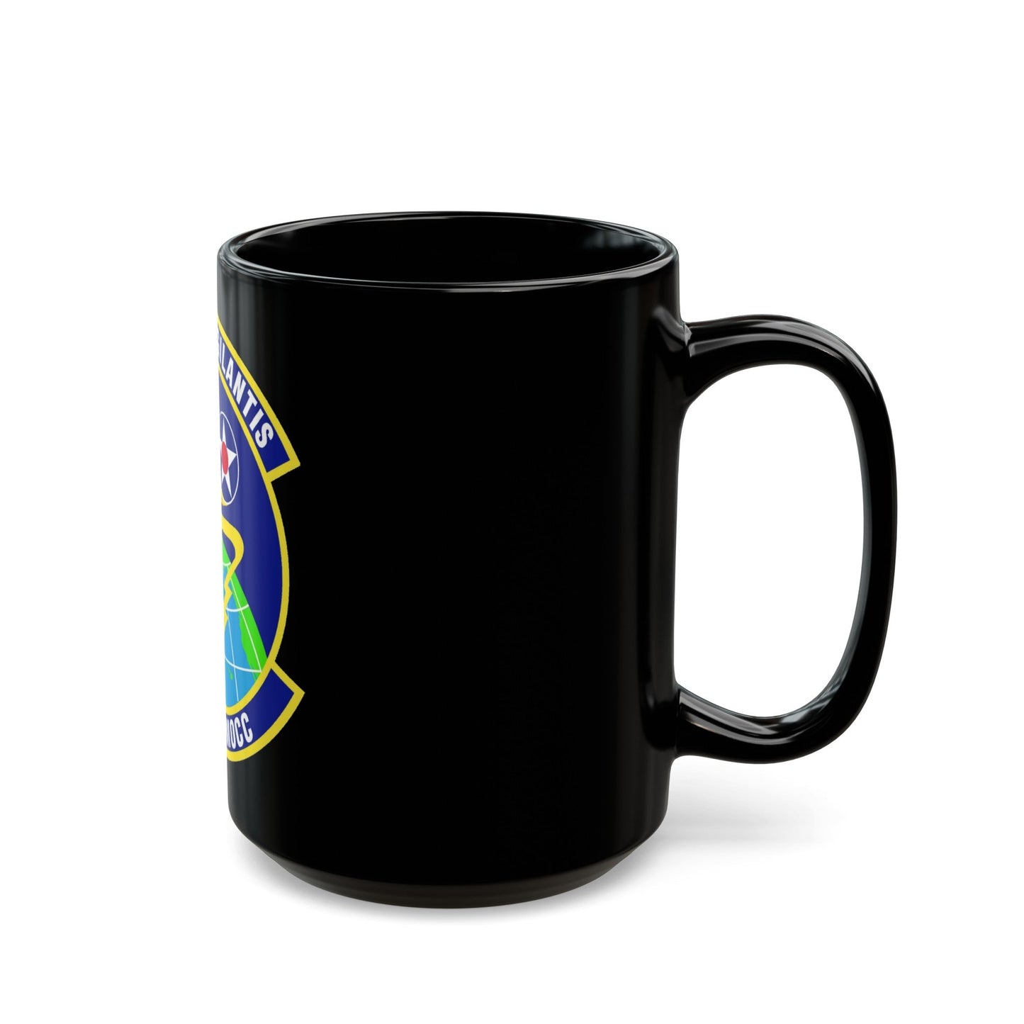 PACAF Air Mobility Operations Control Center (U.S. Air Force) Black Coffee Mug-The Sticker Space