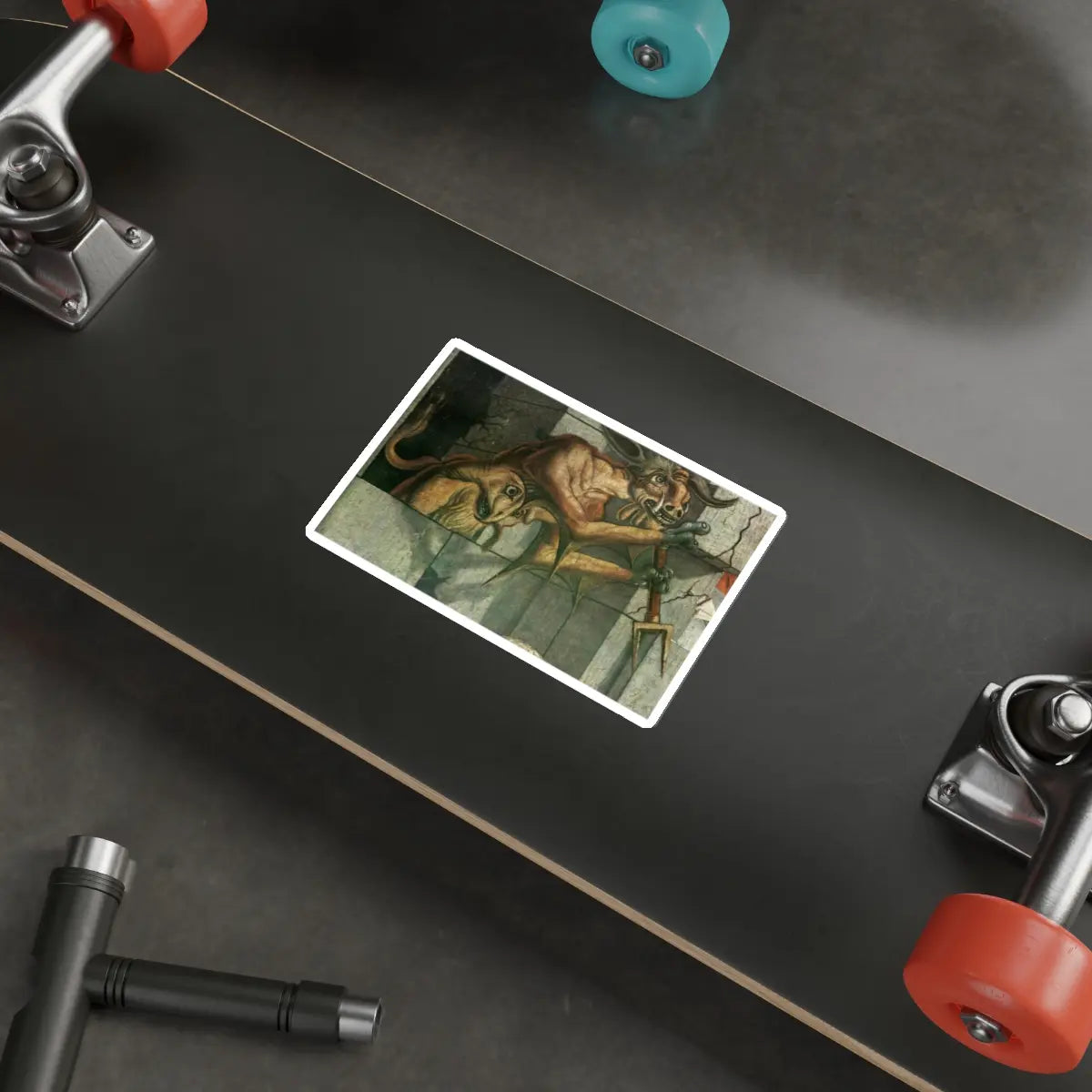 SKU:26891288217722395659 Sticker types:White Shape:Die-Cut Sizes:5" × 5"