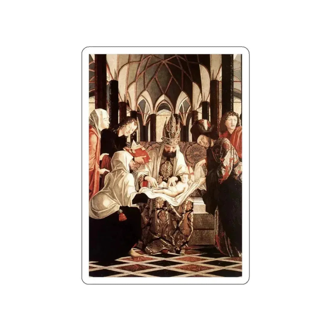 PACHER, Michael -Pilgrimage- Circumcision (Artwork) STICKER Vinyl Die-Cut Decal White Die-Cut 5 Inch - The Sticker Space