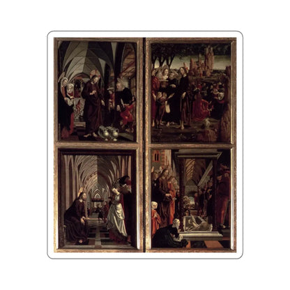 SKU:29074079875556193734 Sticker types:White Shape:Die-Cut Sizes:5" × 5"
