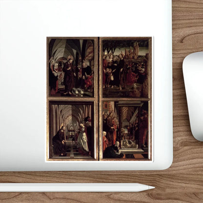 SKU:98203293061578870121 Sticker types:White Shape:Die-Cut Sizes:6" × 6"