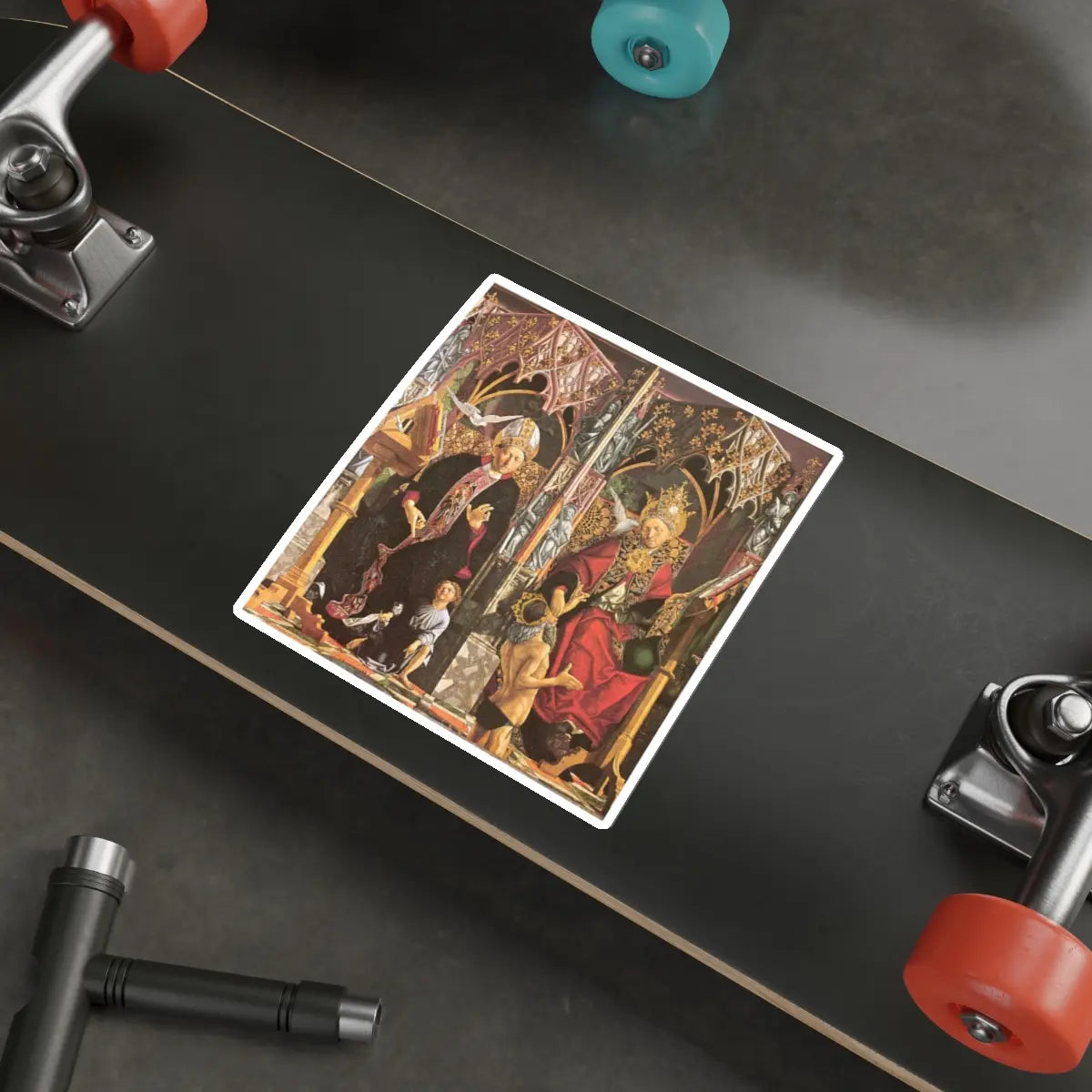 SKU:51893861993363792350 Sticker types:White Shape:Die-Cut Sizes:6" × 6"