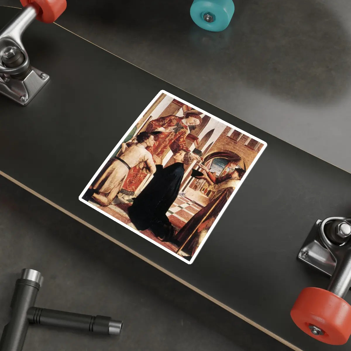 SKU:17218728354312050495 Sticker types:White Shape:Die-Cut Sizes:6" × 6"