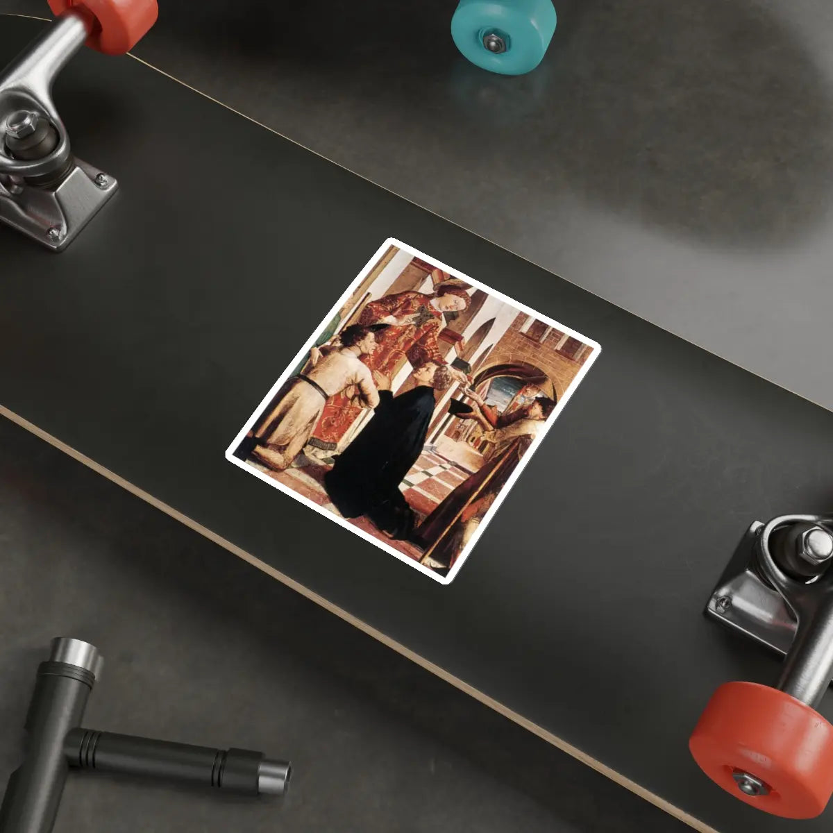 SKU:36906089701495805470 Sticker types:White Shape:Die-Cut Sizes:5" × 5"