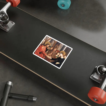 SKU:24430637546933475249 Sticker types:White Shape:Die-Cut Sizes:4" × 4"