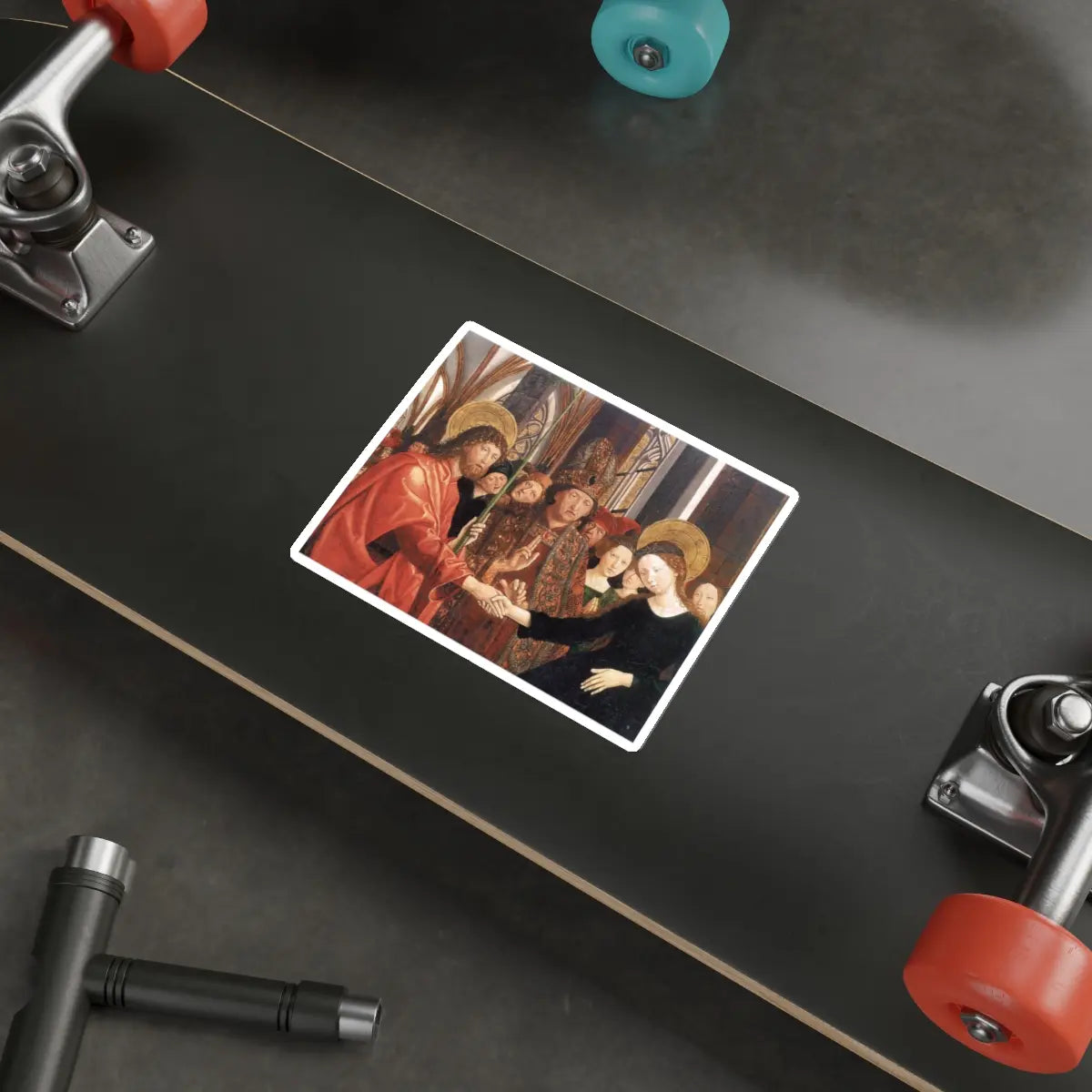 SKU:33862559165217466096 Sticker types:White Shape:Die-Cut Sizes:5" × 5"
