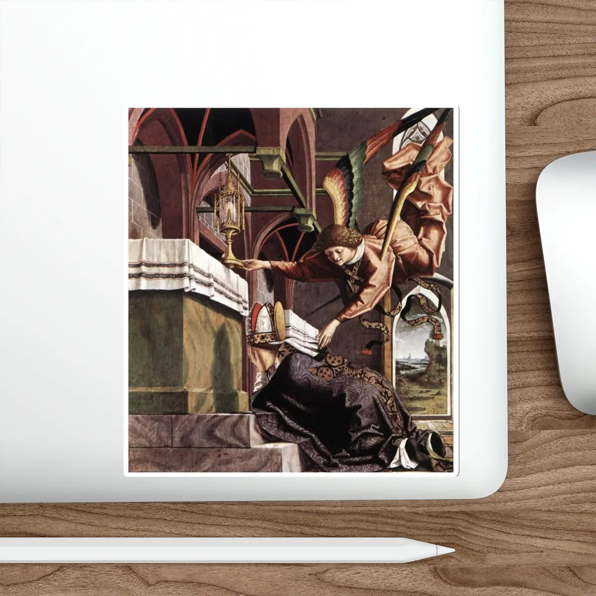 SKU:12620046298776880350 Sticker types:White Shape:Die-Cut Sizes:6" × 6"