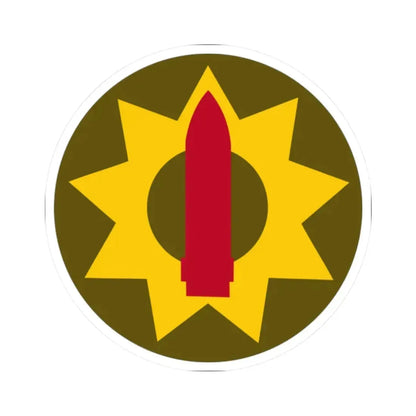 Pacific Coastal Frontier (U.S. Army) STICKER Vinyl Kiss-Cut Decal 2 Inch White - The Sticker Space