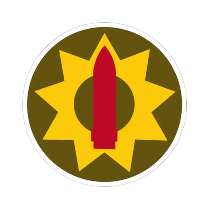 Pacific Coastal Frontier (U.S. Army) STICKER Vinyl Kiss-Cut Decal 6 Inch White - The Sticker Space