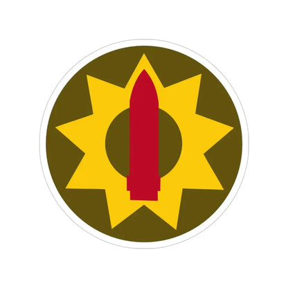 Pacific Coastal Frontier (U.S. Army) Transparent STICKER Die-Cut Vinyl Decal 6 Inch - The Sticker Space