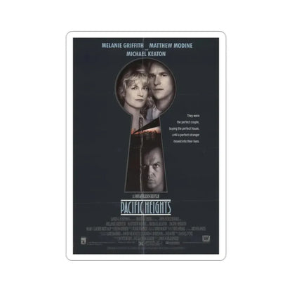 Pacific Heights 1990 Movie Poster STICKER Vinyl Die-Cut Decal 2 Inch - The Sticker Space